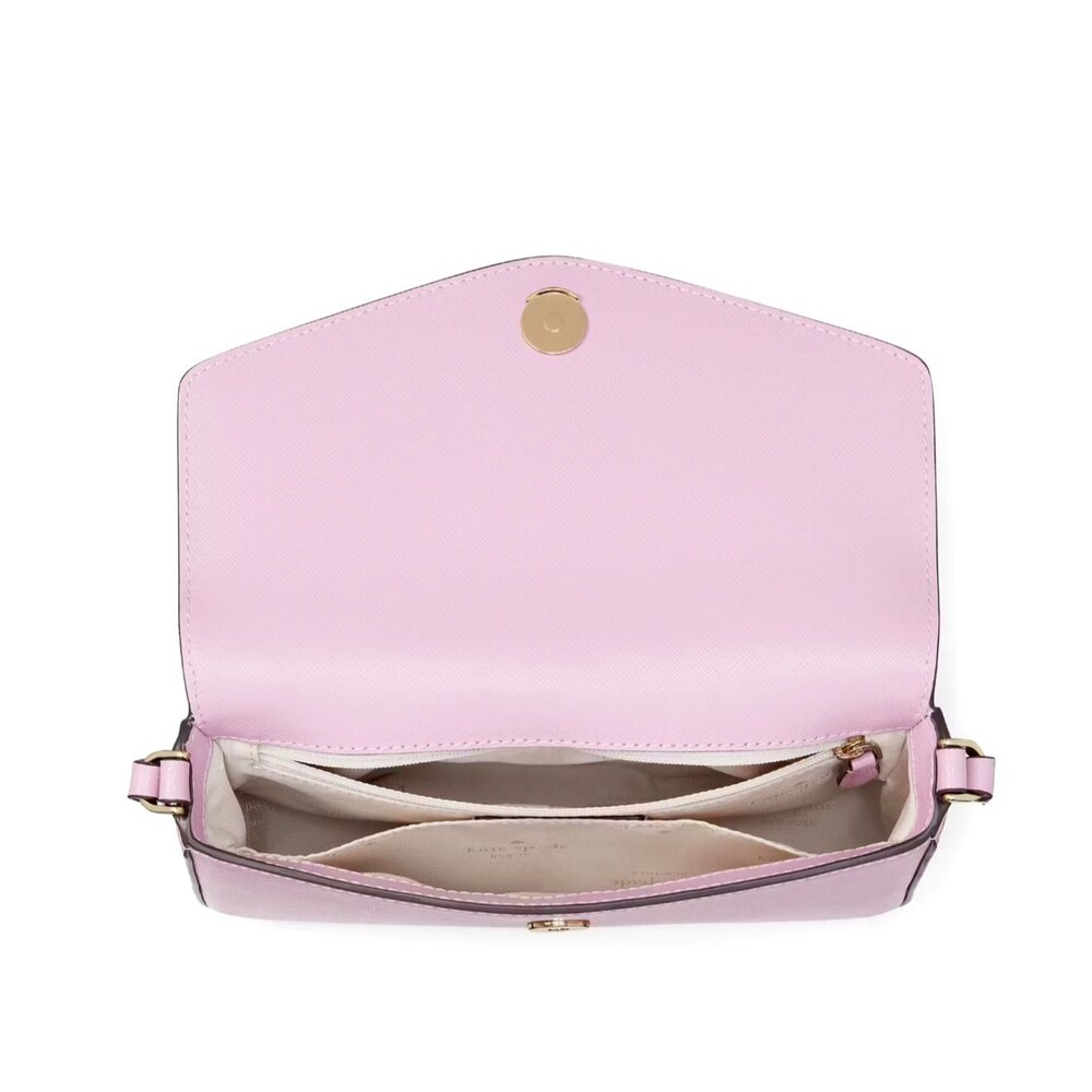 New Kate Spade Sadie Envelope Crossbody Berry Cream - Picture 5 of 5